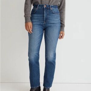 Madewell The Curvy '90s Straight Jean
